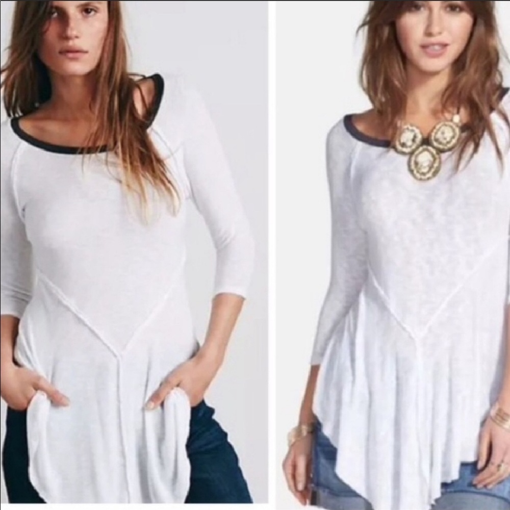 NWOT FREE PEOPLE intimately RAYON top TUNIC